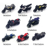 Die-Cast Metal Motorcycle Series: Miniature Adventure Bike