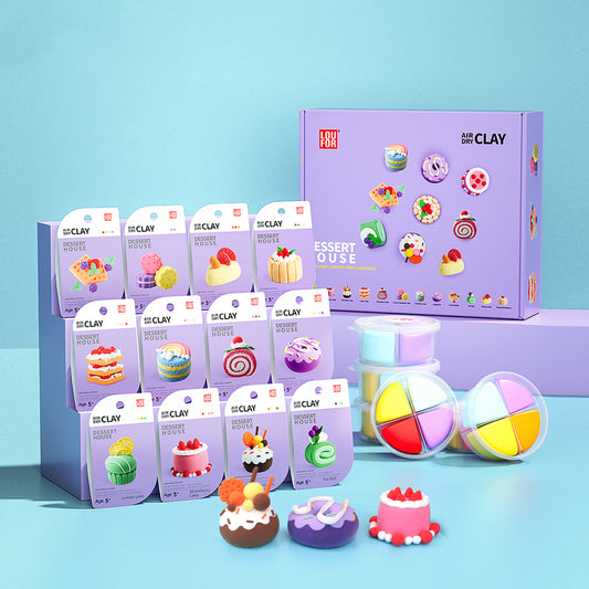 Dessert House DIY Air Dry Clay 1 Pcs
