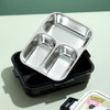 Retro Panda TV 3-Grid Stainless Steel Lunch Box