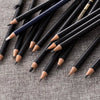 29-Piece Sketch and Drawing Pencil Set in Roll-Up Canvas Pouch