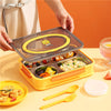 Ben Duck Kids 4 Grid Lunch Box with Soup Bowl & Phone Holder - 1250ml