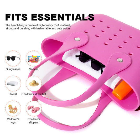 EVA Silicone Beach Tote Bag – Premium Travel Handbag