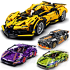 Mechanical Supercar Building Block Set (1:18 Scale Model)