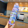 Let's Go Space Themed Water Bottle Sipper - 700ml