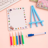 Kids Reusable Drawing & Writing Tablet / Whiteboard Set