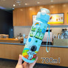 Let's Go Space Themed Water Bottle Sipper - 700ml