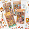 Capybara Vibes Only Sticker Pack of 6 Sheets