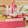 Kitchen Dishwasher Playset (42 Pcs Kitchen Sink Toy)