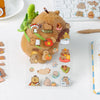 Capybara Vibes Only Sticker Pack of 6 Sheets