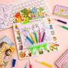 Kids Reusable Drawing & Writing Tablet / Whiteboard Set