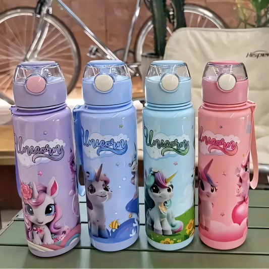 Magical Unicorn Water Bottle Sipper - 700ml