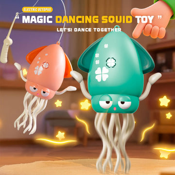Interactive Electric Dancing Squid Octopus Toy