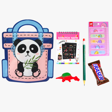 Quirky School Supplies Goodie Bag | Birthday Return Gift