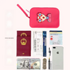 Chic Cartoon Character Silicone Travel Organizer Pouch