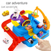 Car Adventure Track Toy – Mechanical Puzzle Rescue Playset