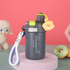 Cute Cartoon Double Drink Stainless Steel Sipper