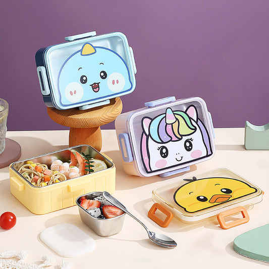 Cute Animal Personlized Lunch Box - 600ml