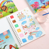 Doodle & Dream: 10 Pages Spiral Coloring Book + Brush