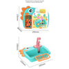 Kids’ Dinosaur Kitchen Sink Playset – Electric Dishwasher with Real Running Water