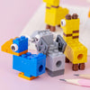 DIY Jungle Family Puzzle Pencil Sharpeners