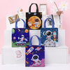 3D Galaxy Rocket Astronaut Non-Woven Gift Bag