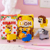 DIY Jungle Family Puzzle Pencil Sharpeners