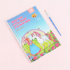 Doodle & Dream: 10 Pages Spiral Coloring Book + Brush