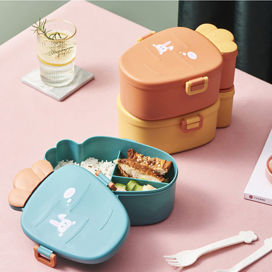 Carrot-Shaped Lunch Box