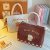 Cute Aesthetic Thermal Insulated Lunch Bag | Portable Zipper Thermal Tote