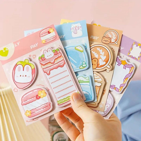 Sticky Notes Ribboncute Cute Chibi Cartoon Sticky Notes – Giftoo