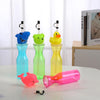 Cartoon Animal Sipper Bottle with Flexible Straw