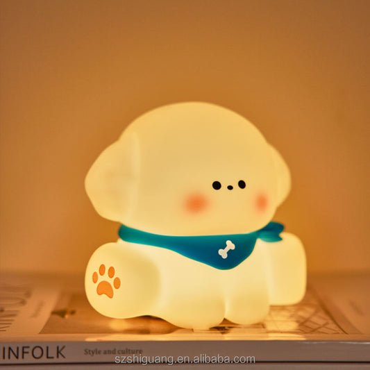 Cute Puppy Night Lamp