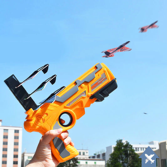 Air Batter Airplane Gun Launcher – Shoot & Fly Gliders