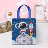 3D Galaxy Rocket Astronaut Non-Woven Gift Bag