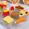 Cute Fast-Food Eraser Set of 7