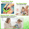 2-in-1 Tic Tac Toe Portable Game - Play Anytime, Anywhere!