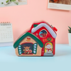 Christmas House Metal Money Box – Cute & Secure Savings Box