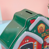 Christmas House Metal Money Box – Cute & Secure Savings Box