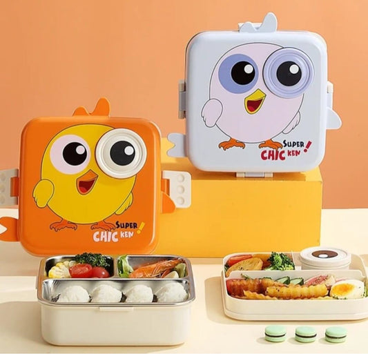 Carnival Stainless Steel Lunch Box - Chicken