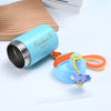 Cute Cartoon Double Drink Stainless Steel Sipper