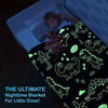Dino Magic Glow in the Dark Blanket