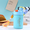 Cute Cartoon Double Drink Stainless Steel Sipper