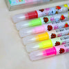 Kawaii Double-headed Highlighter Set of 6 Pcs