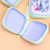 Paris-Themed Mini Square Coin Pouch