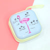 Flamingo Square Metal Coin Pouch