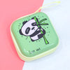 Panda Mini Square Metal Coin Pouch