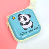 Panda Mini Square Metal Coin Pouch