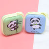 Panda Mini Square Metal Coin Pouch