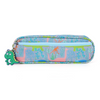 Adorable Dino Pouch With Multicolor Pen & Keychain