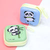 Panda Mini Square Metal Coin Pouch